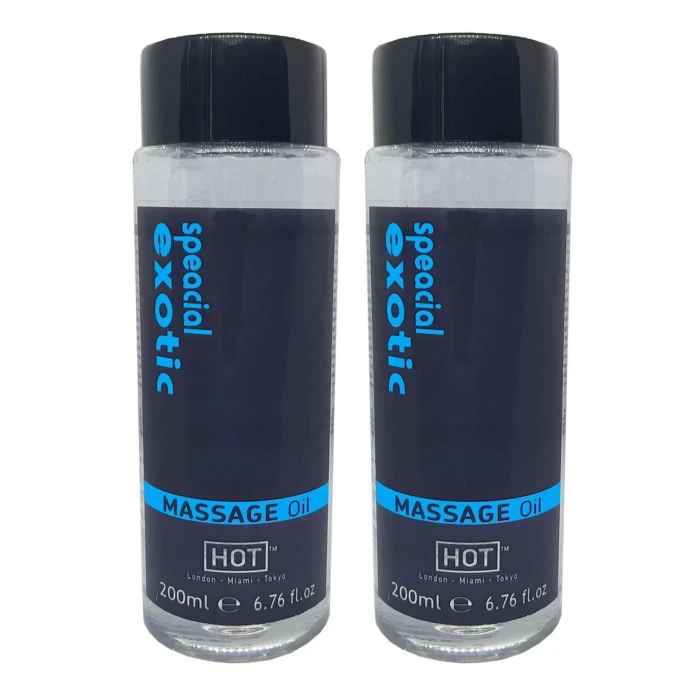 Special Exotic Massage Oil 400ml Aromalı Masaj Yağı X 2 ADET