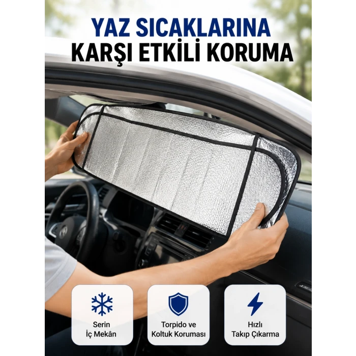 Sünger İzolasyonlu Katlanabilir Güneşlik