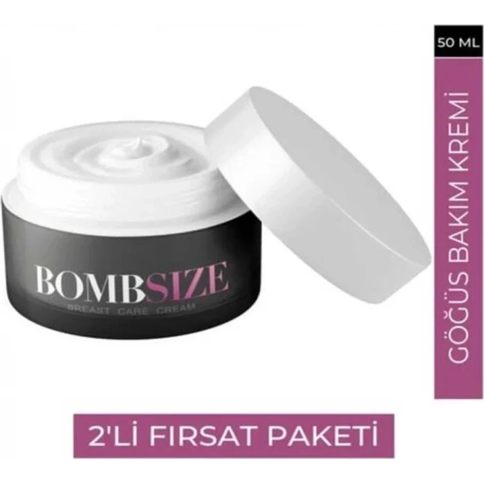SÜPER BOMB SIZE GÖĞÜS BAKIM KREMİ X 2 ADET