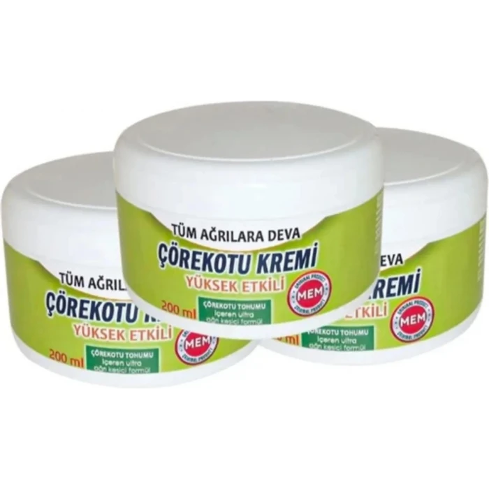 SÜPER COREX ÇÖREK OTU KREMİ GREEN BOX 200 ML X 3 ADET