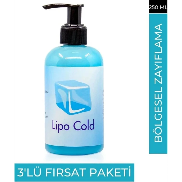 SÜPER LİPO COLD  G.ÇLÜ  KREM 250 ML X 3 ADET