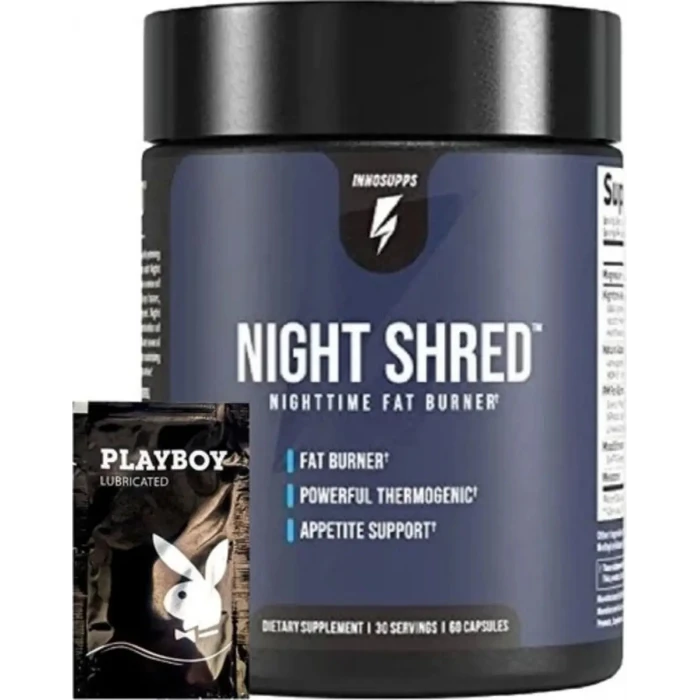 SÜPER NİGHT SHRED NİGHTTİME FAT BURNER 60 CAPS + 1 HEDİYELİ JEL