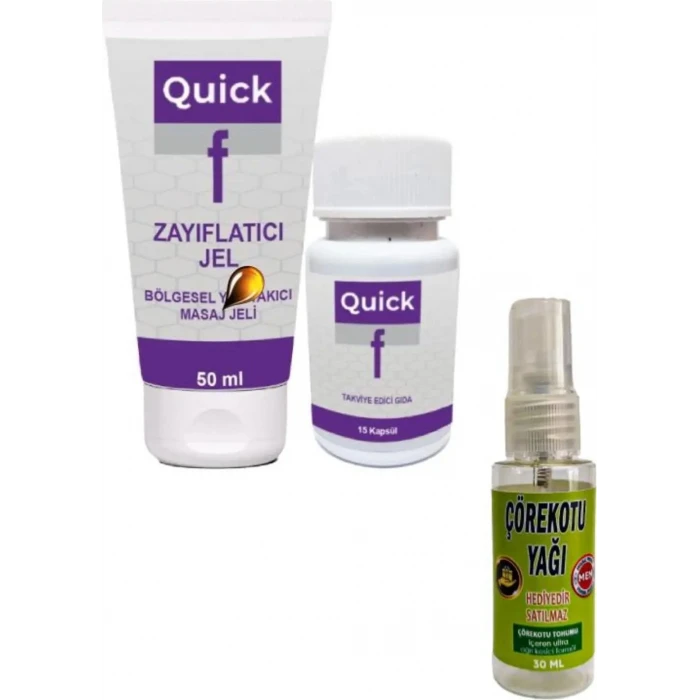 SÜPER QUİCKF BAKIM SETİ + MASAJ YAĞI 30 ML