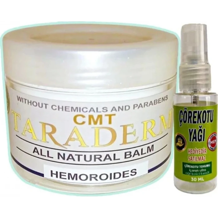 SÜPER TARADERM BAKIM KREMİ 100 ML + ÇÖREK OTU YAĞI 30 ML