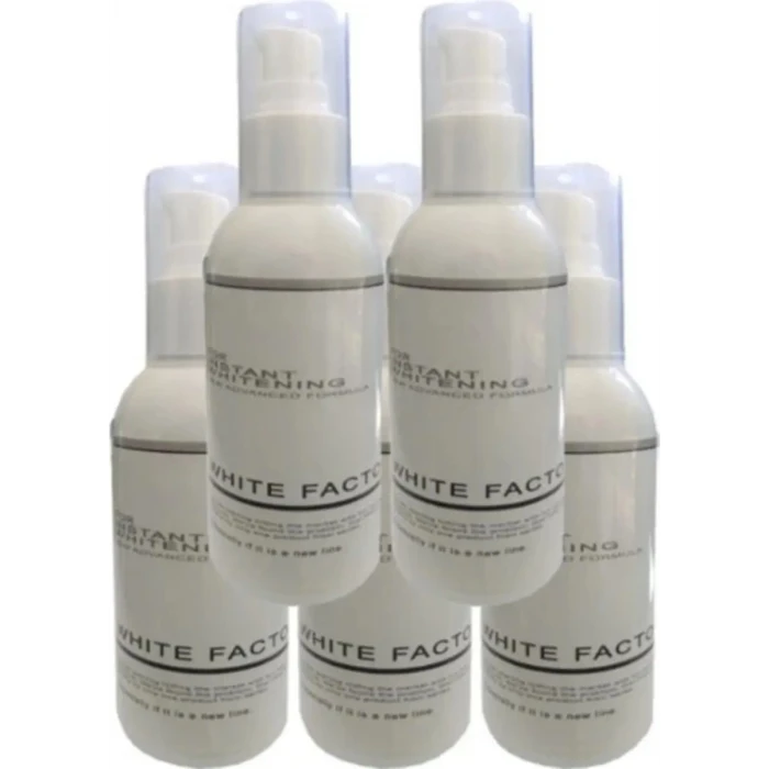 SÜPER WHİTE FACTOR FOR INSTANT WHİTENİNG - KREM 120 ML X 5 ADET