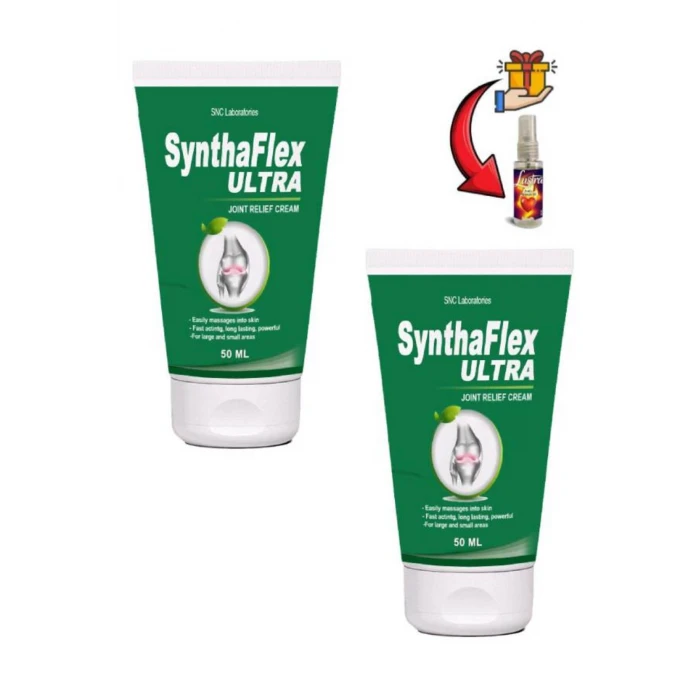 Synthaflex Ultra Masaj Kremi 50 ml x 2 ad+Masaj Yağı