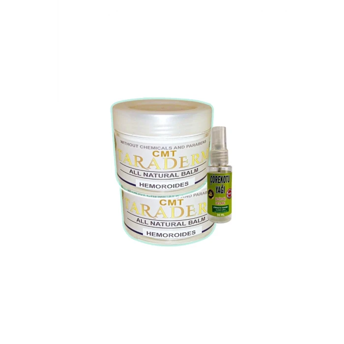 Taraderm 100 ml 2 Adet Rahatlatıcı Kremi + 30 ml Çörek Otu  Yağ