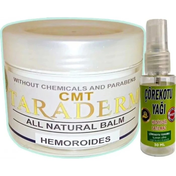 TARADERM BAKIM KREMİ 100 ML + ÇÖREK OTU YAĞI 30 ML