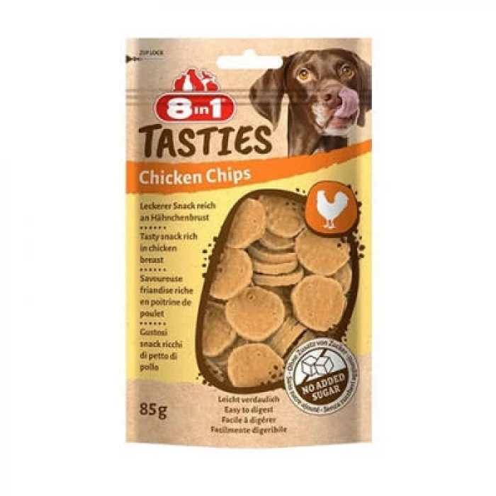 Tasties Chicken Chips Tavuk Cipsi Köpek Ödülü 85 Gr