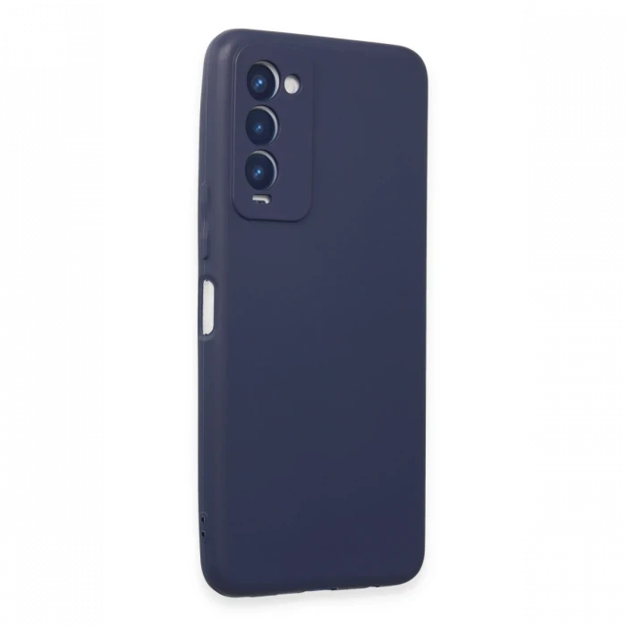 Tecno Camon 18 Kılıf First Silikon - Lacivert