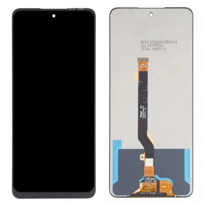 Tecno Camon 18T Uyumlu Dokunmatik Ekran (Siyah)