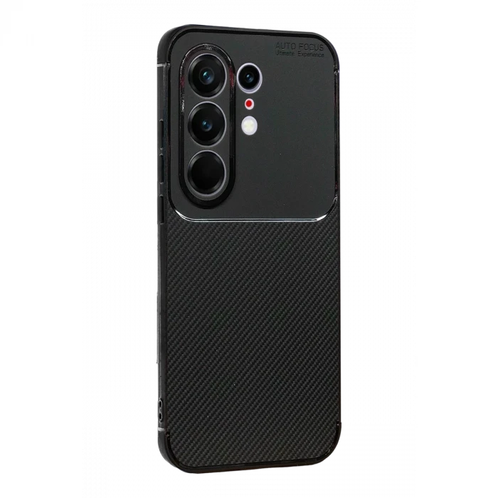Tecno Camon 50 Pro 5G Auto Focus Karbon Kapak - Siyah