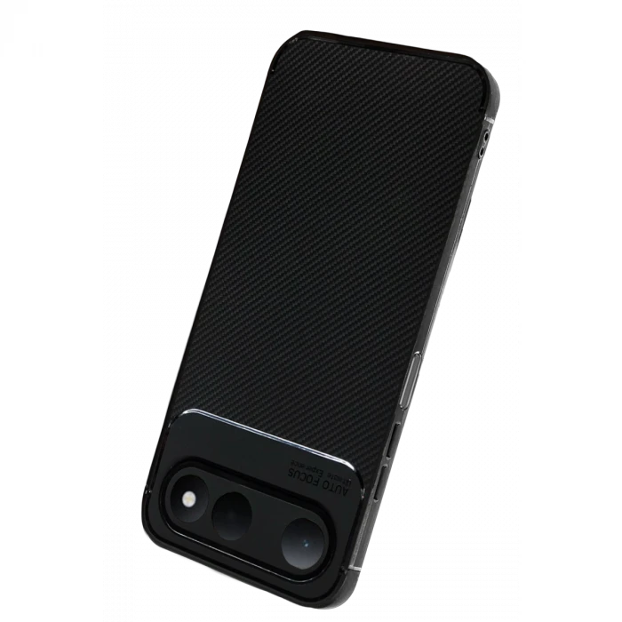 Tecno Spark 50 5G Auto Focus Karbon Kapak - Siyah