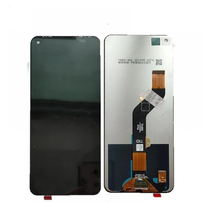 Tecno Spark 6 Lcd Dokunmatik Ekran (ORJ) Siyah