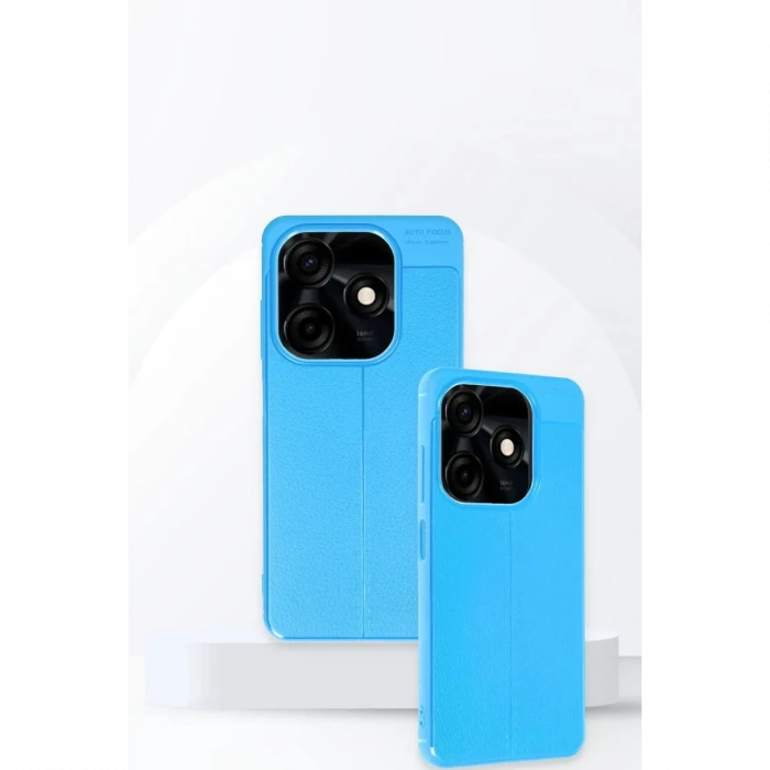 Tecno Spark Go 2024 Kılıf Auto Focus Kapak - Mavi