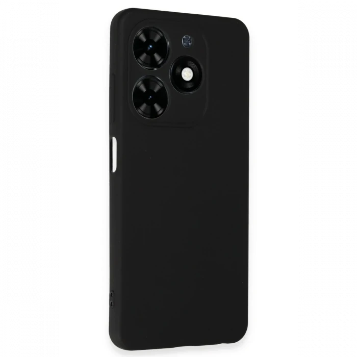 Tecno Spark Go 2024 Kılıf First Silikon - Siyah
