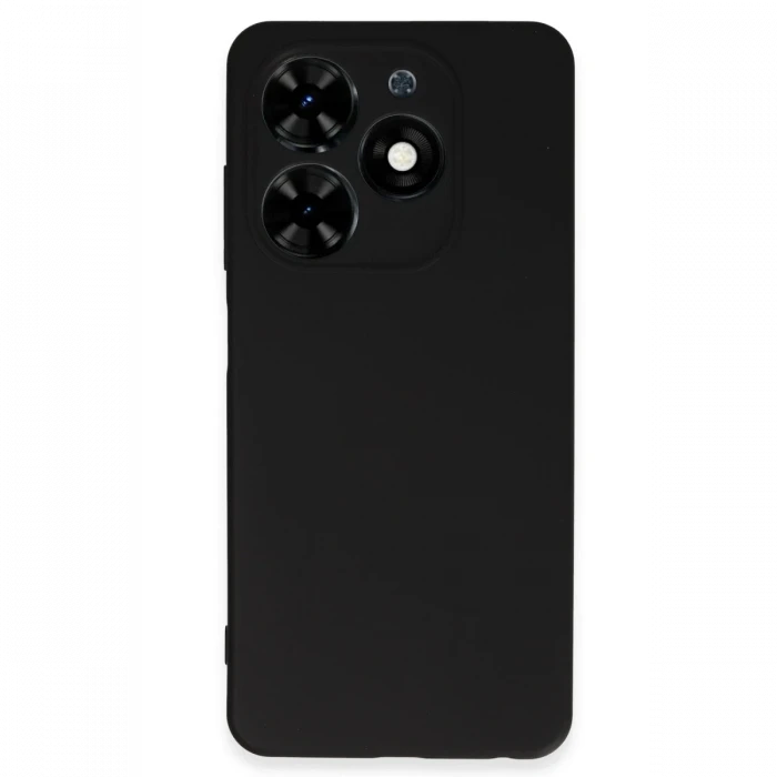 Tecno Spark Go 2024 Kılıf First Silikon - Siyah