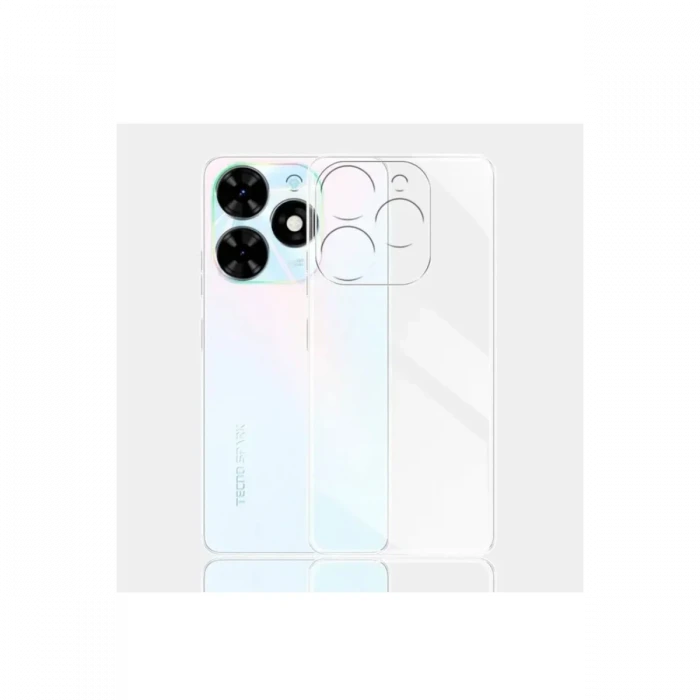 Tecno Spark Go 2024 Kılıf Lüx Şeffaf Silikon