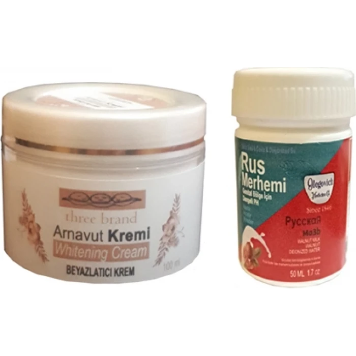 THREE BRAND ARNAVUT KREMİ + RUS MERHEMİ 50 ML