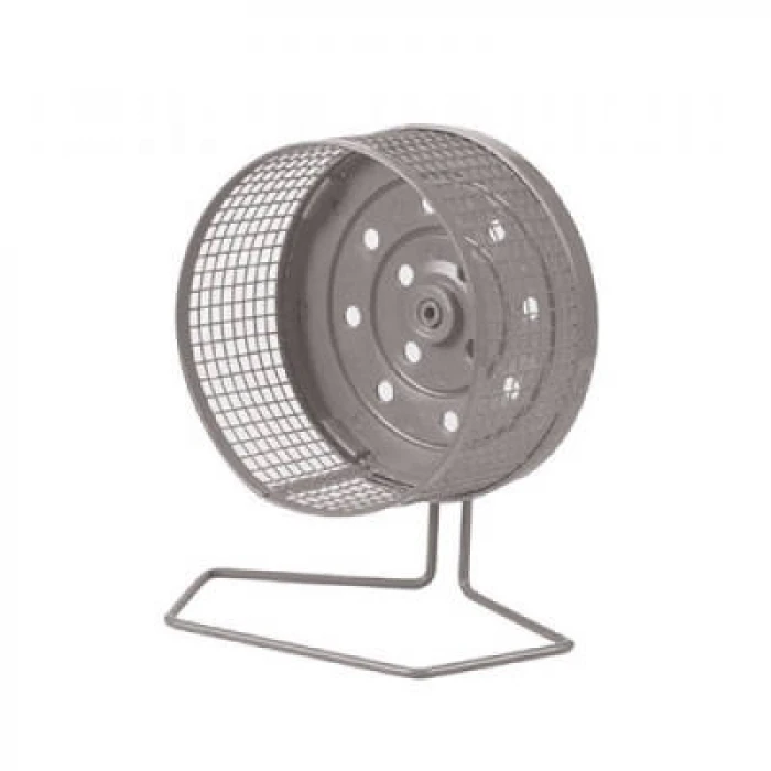 Training Ayaklı Metal Hamster Çarkı Medium 18 Cm