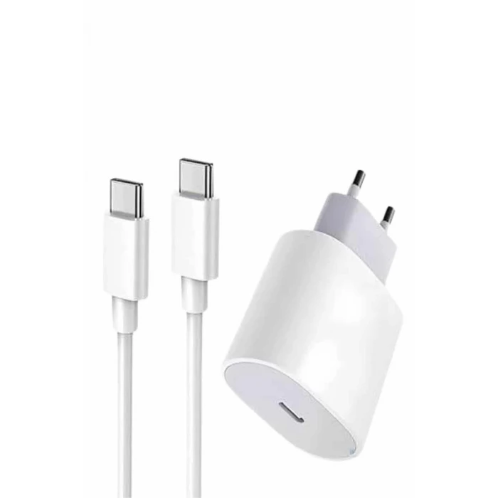 Type-C Hızlı Şarj Özellikli Cihazı USB-C Kablo Dahil