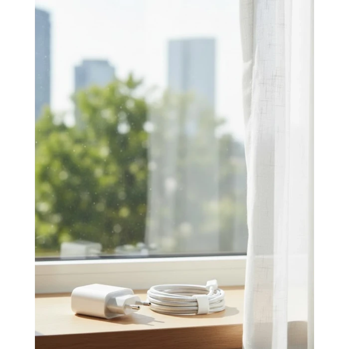 Type-C to C Kablolu 35W Hızlı Şarj Başlığı Set