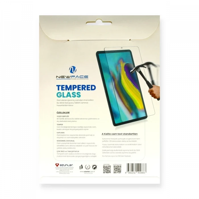 Universal 10 Tablet Cam Ekran Koruyucu