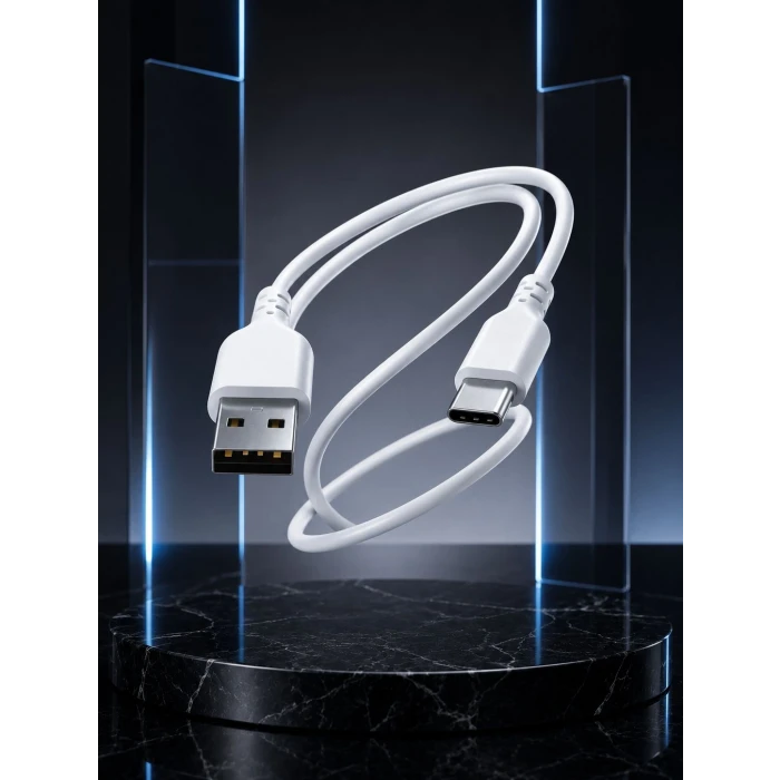 USB-A to Type-C 2 Metre Hızlı Şarj Kablosu