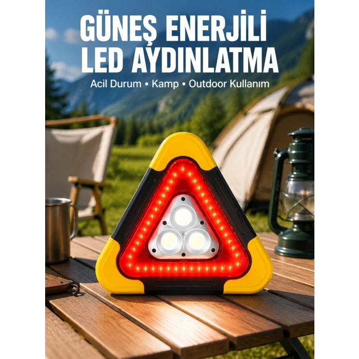 USB Şarjlı Çok Modlu Acil Durum Feneri Yeni Nesil