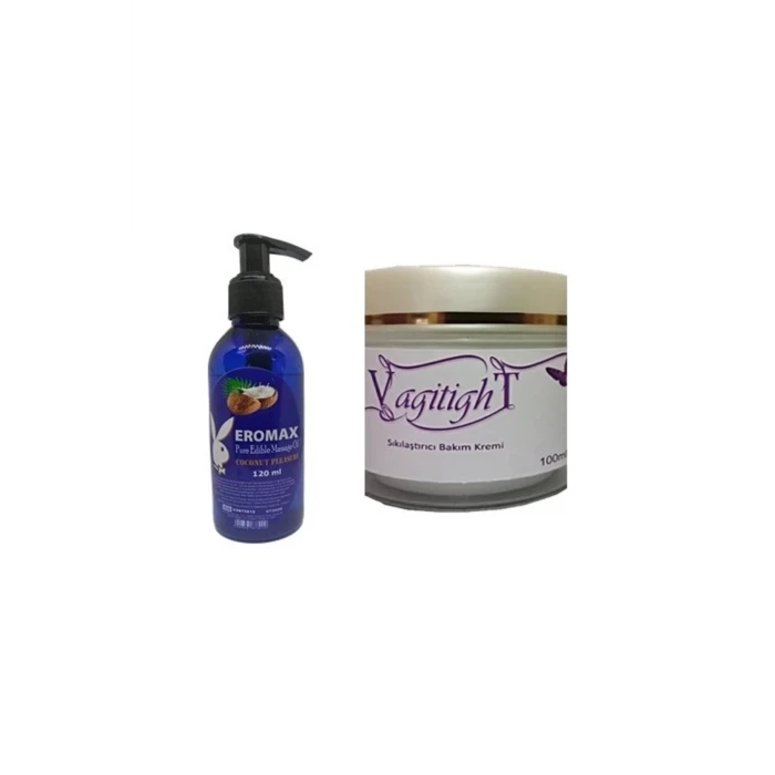 Vagitight Krem + Hindistan Cevizi Aromalı Masaj Jeli 2 Ürün Set