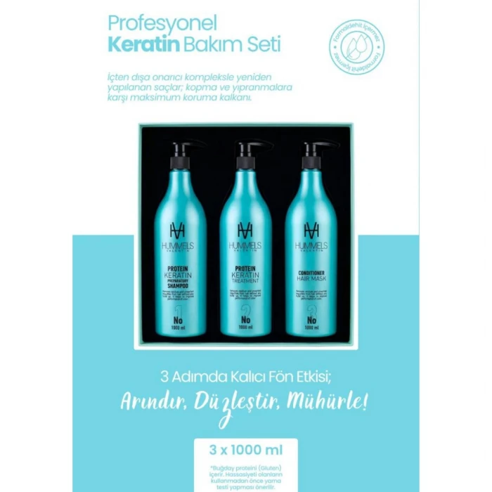 Valentin Brezilya Keratin Bakımı 3lü Set