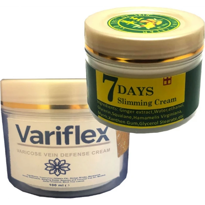 Variflex Varislerinize Krem 100 ml + 7days Slimingcream