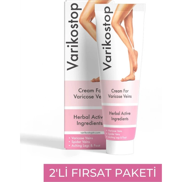 VARİKOSTOP BAKIM KREMİ 2 ADET