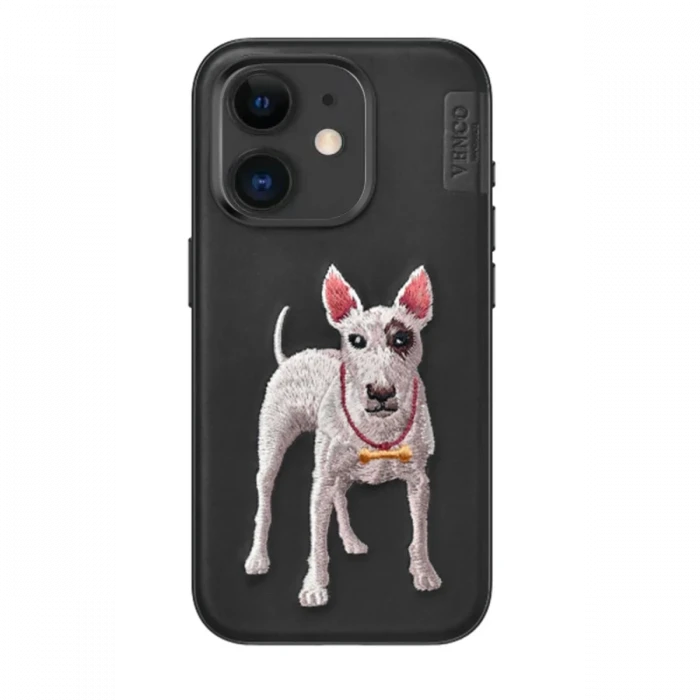 Venco Apple iPhone 11 Perma Desenli Kapak - Siyah