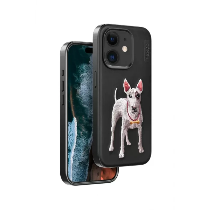 Venco Apple iPhone 11 Perma Desenli Kapak - Siyah