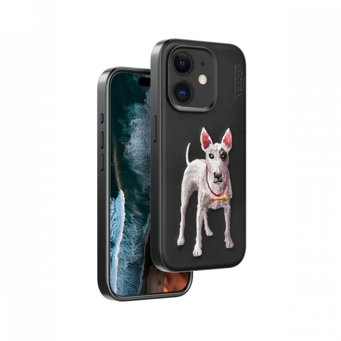 Venco Apple iPhone 11 Perma Desenli Kapak - Siyah