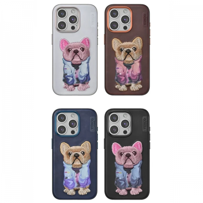 Venco Apple iPhone 14 Pro Max Cute Desenli Kapak - Siyah