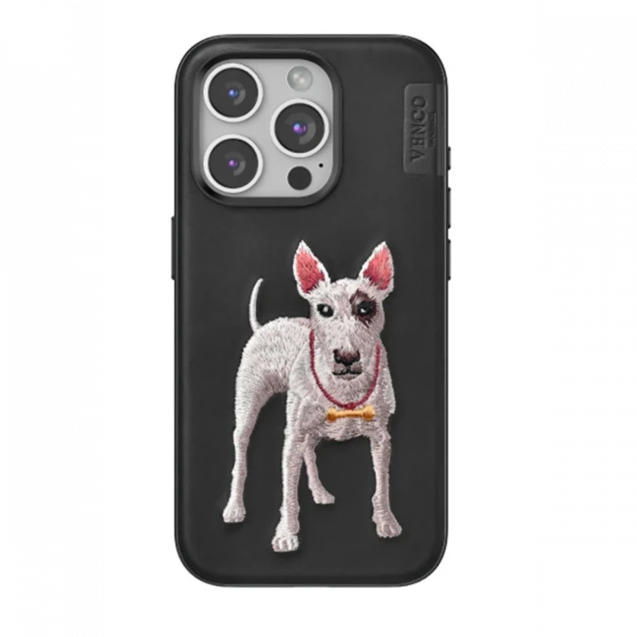 Venco Apple iPhone 14 Pro Max Perma Desenli Kapak - Siyah