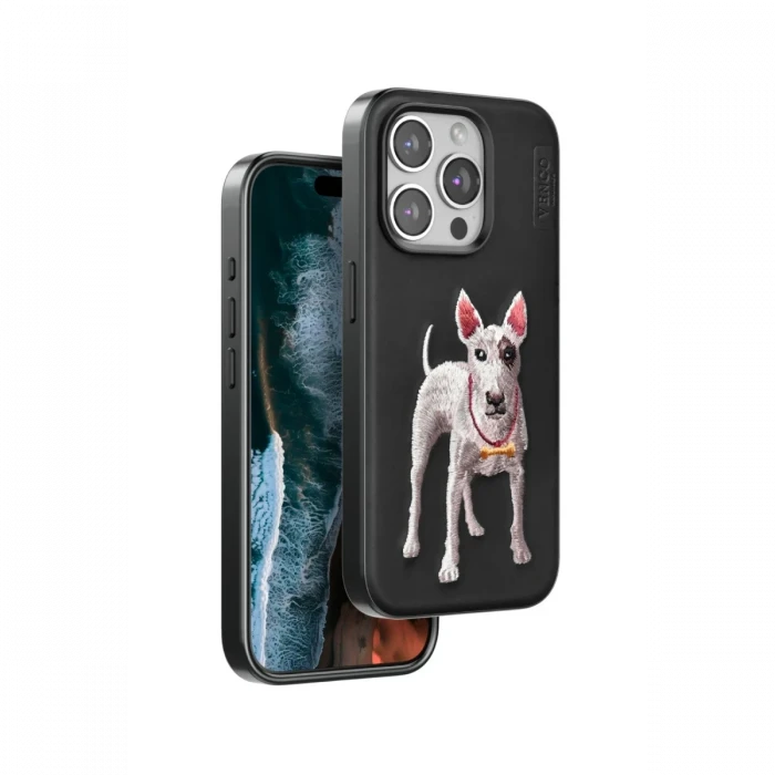 Venco Apple iPhone 14 Pro Max Perma Desenli Kapak - Siyah