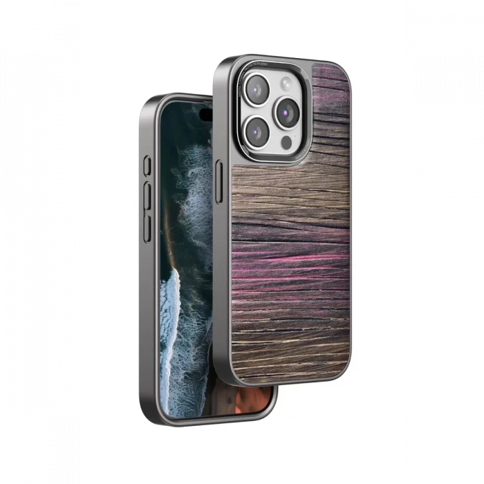 Venco Apple iPhone 14 Pro Max Wave Kapak - Pembe