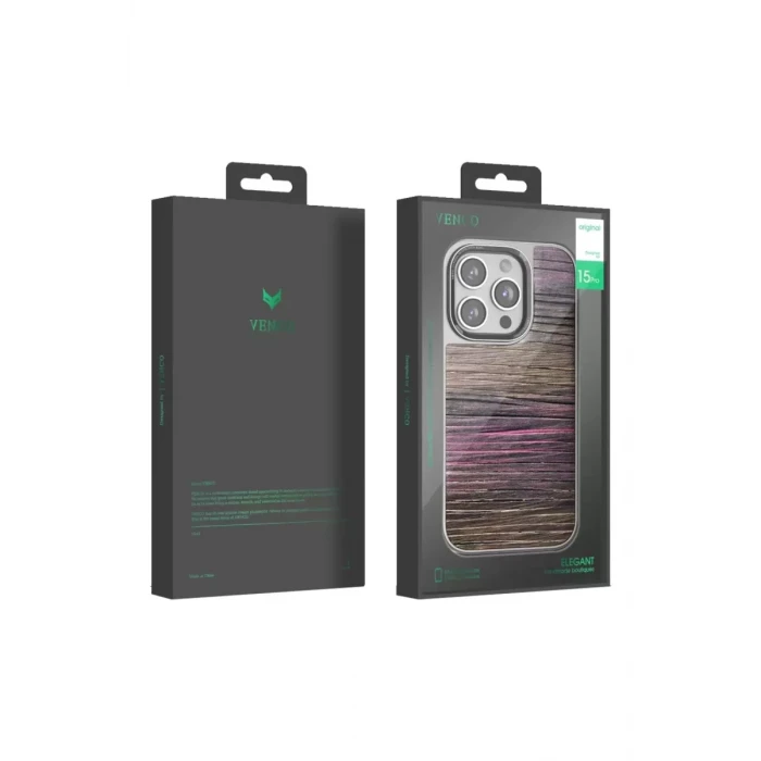 Venco Apple iPhone 14 Pro Max Wave Kapak - Pembe
