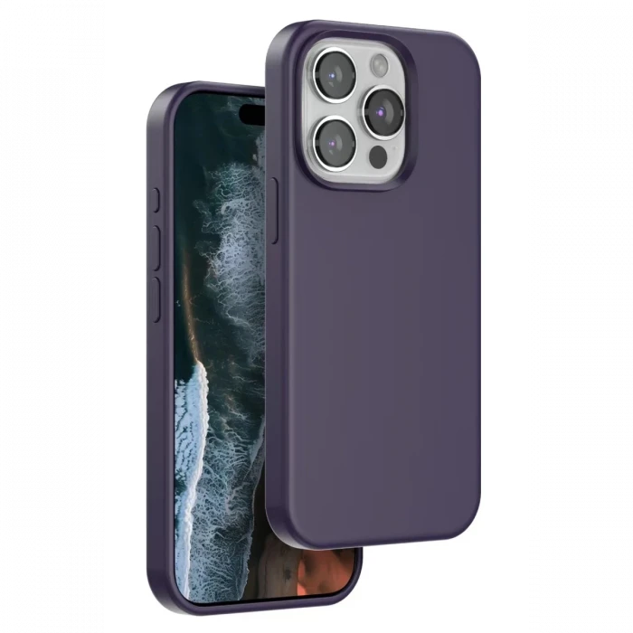 Venco Apple iPhone 15 Pro Max Home Magsafe Kapak - Derin Mor