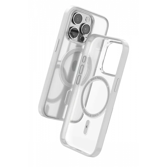 Venco Apple iPhone 15 Pro Max Joly Magsafe Kapak - Beyaz