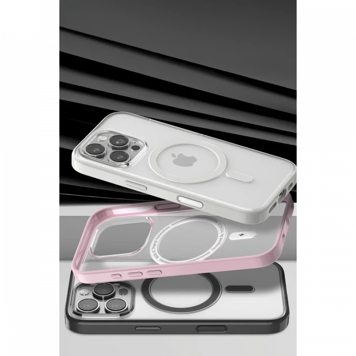 Venco Apple iPhone 15 Pro Max Joly Magsafe Kapak - Siyah