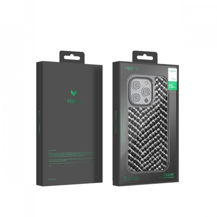 Venco Apple iPhone 15 Pro Max Viper Kapak - Siyah
