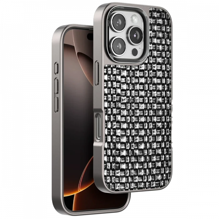 Venco Apple iPhone 16 Pro Max Brand Kapak - Gümüş