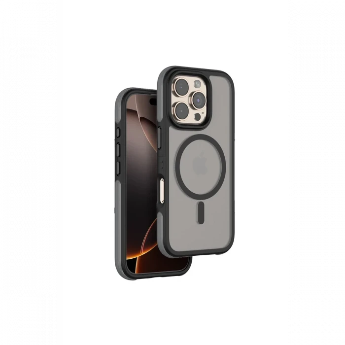Venco Apple iPhone 16 Pro Max Orbit Magsafe Kapak - Siyah