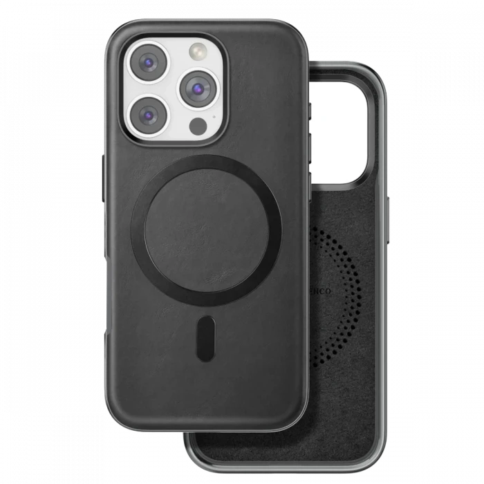 Venco Apple iPhone 16 Pro Max Puskas Magsafe Kapak - Siyah