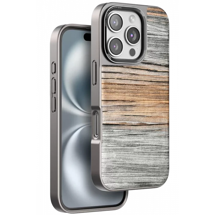 Venco Apple iPhone 16 Pro Max Wave Kapak - Sarı