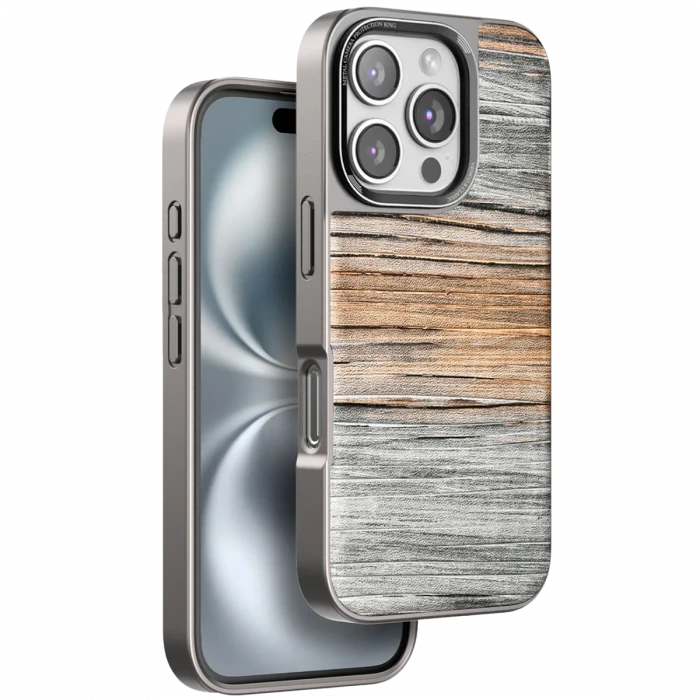 Venco Apple iPhone 16 Pro Max Wave Kapak - Sarı
